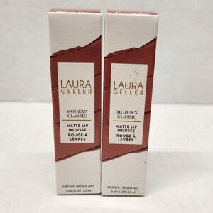 Laura Geller Modern Classic Matte Lip Mousse Beloved Blossom 2 pack